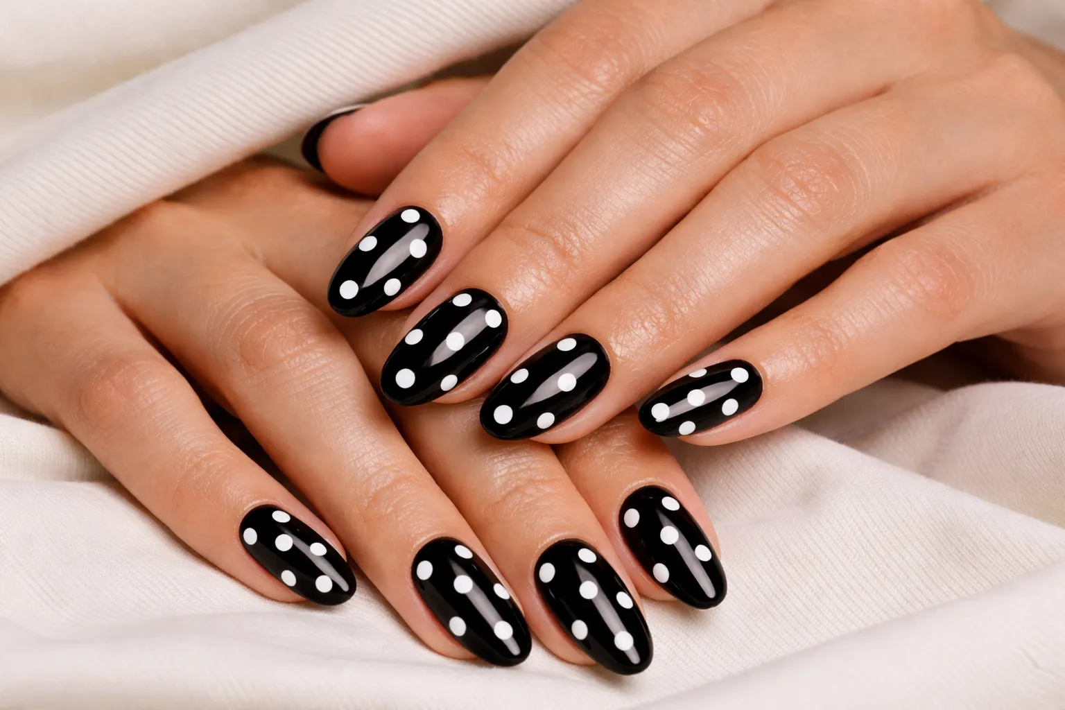 Polka Dot Nails
