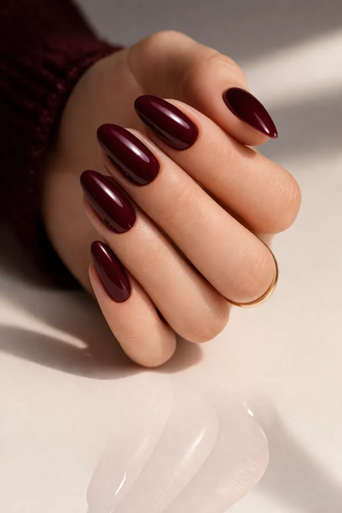 Burgundy Nail Designs