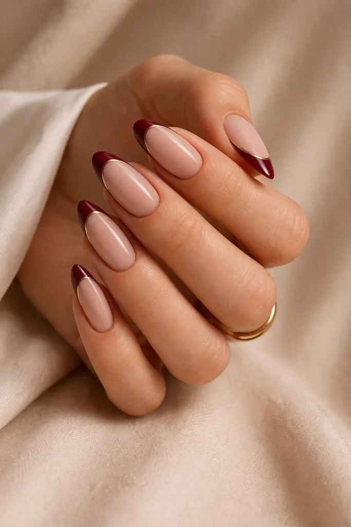 Burgundy Nail Designs