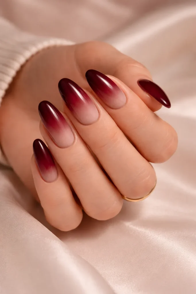Burgundy Nail Designs