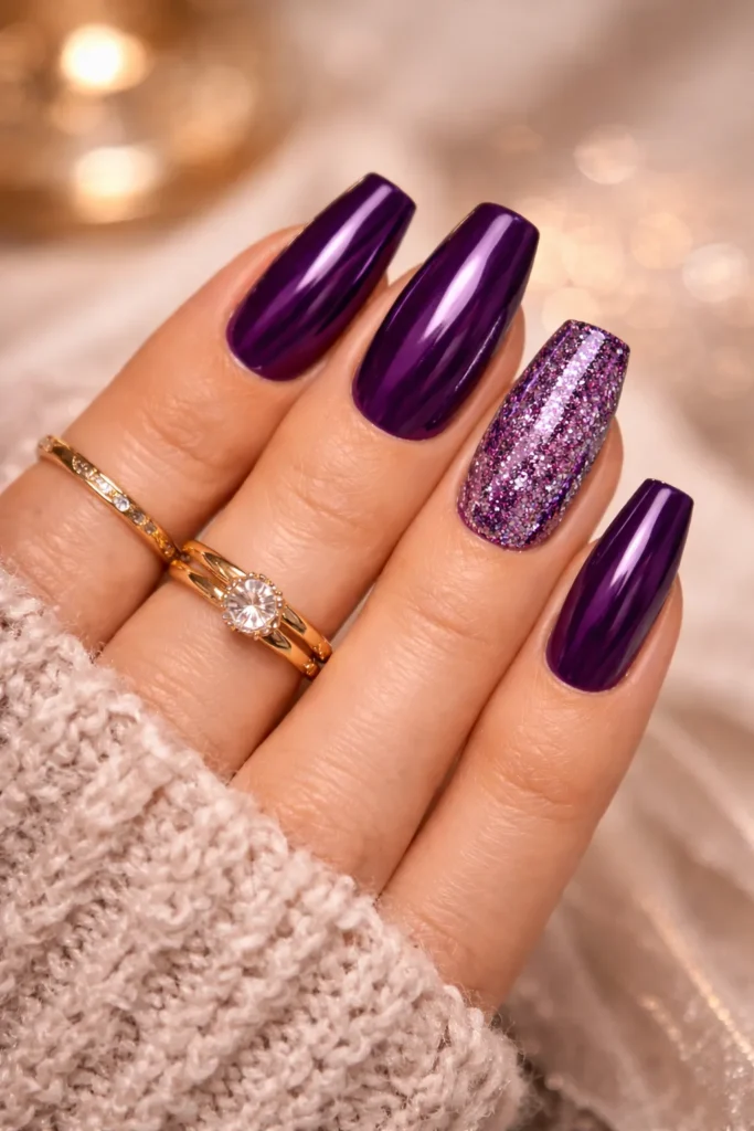 Purple Nail Designs