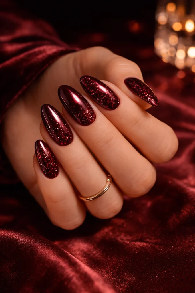 Burgundy Nail Designs