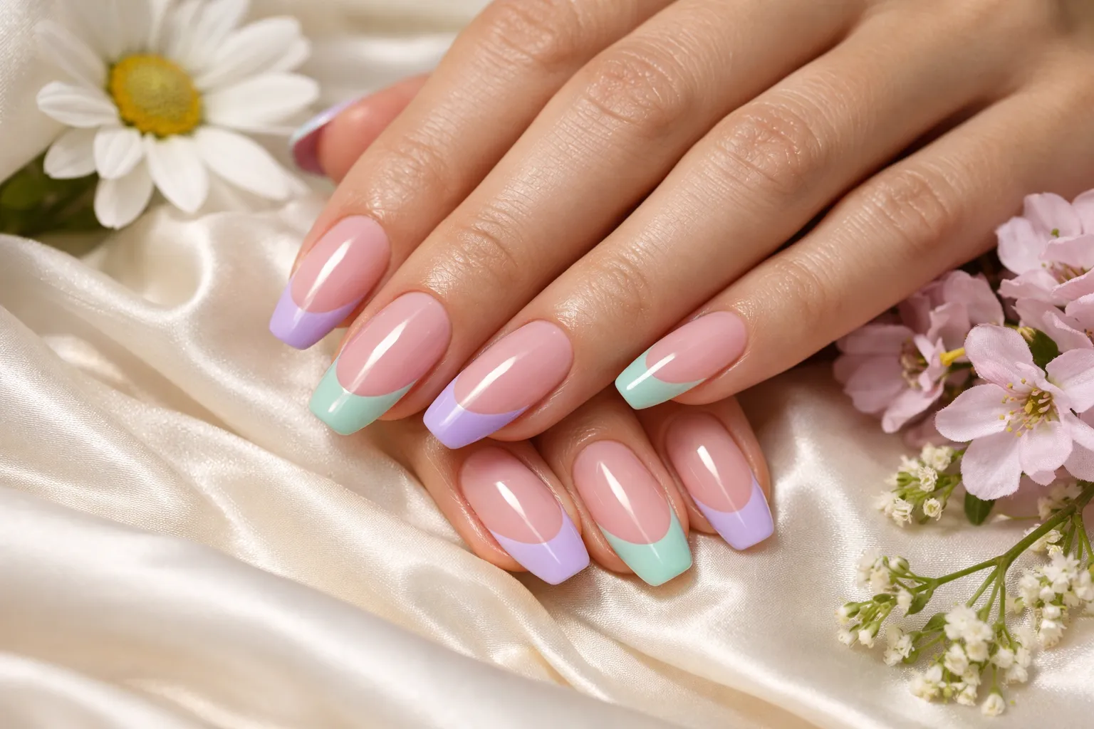 French Tip Nails