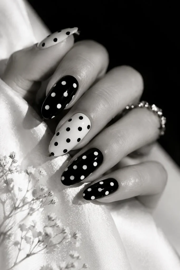Polka Dot Nail Ideas
