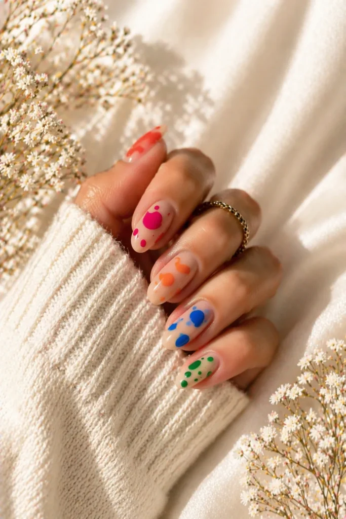 Polka Dot Nail Ideas