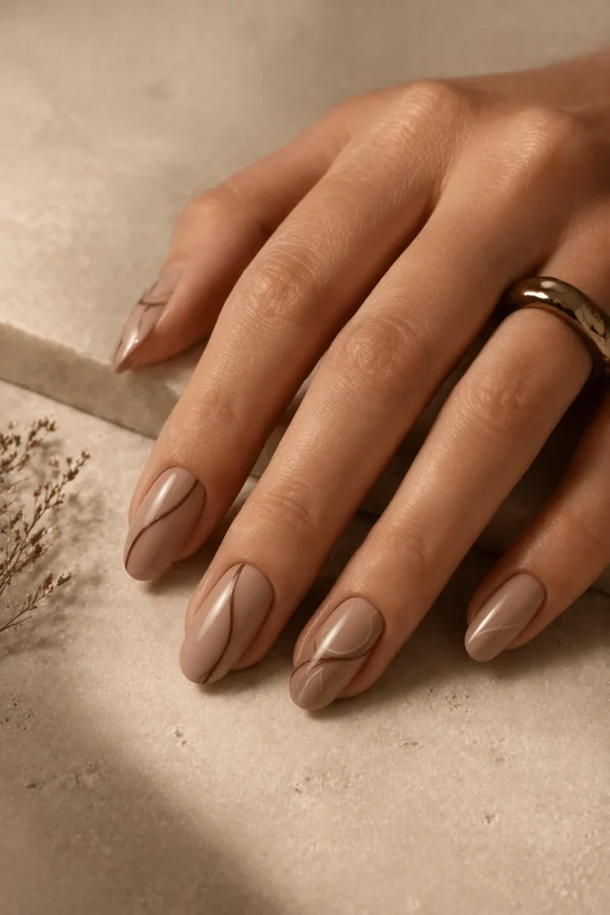 Brown Nail Ideas