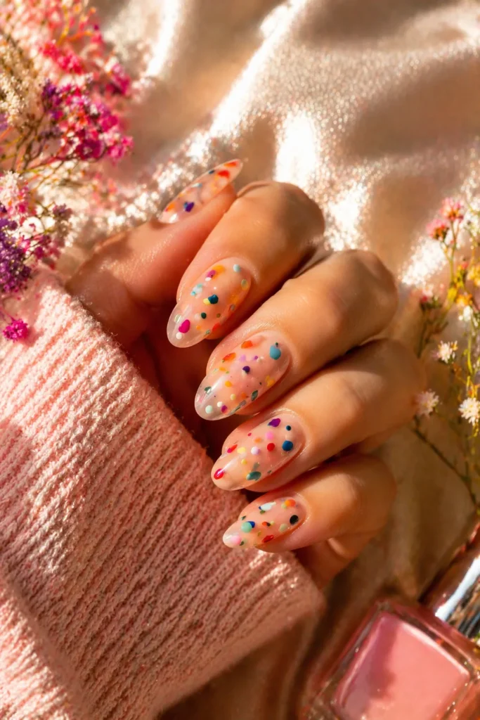 Polka Dot Nail Ideas