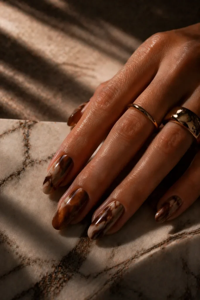 Brown Nail Ideas