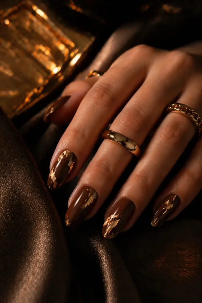 Brown Nail Ideas