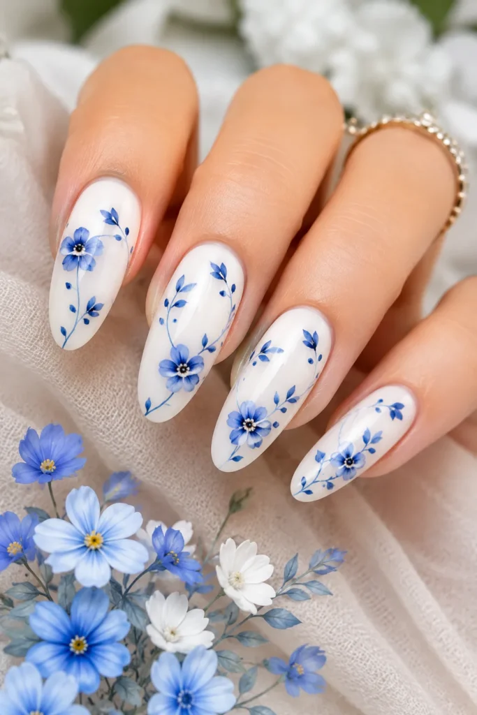 Floral Nail Ideas 