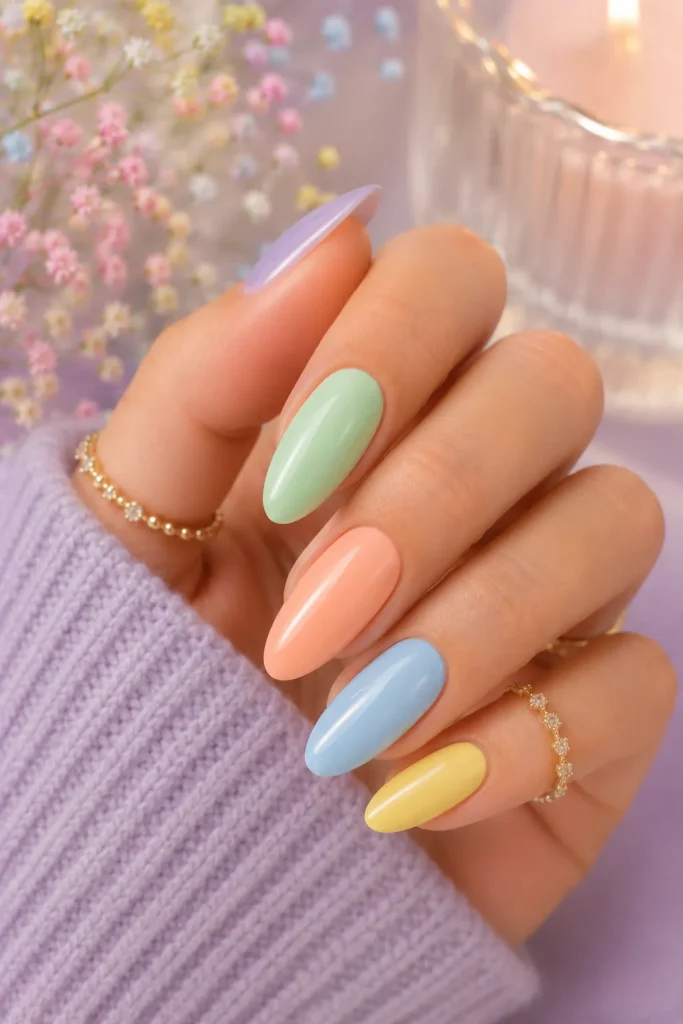 Pastel nail designs