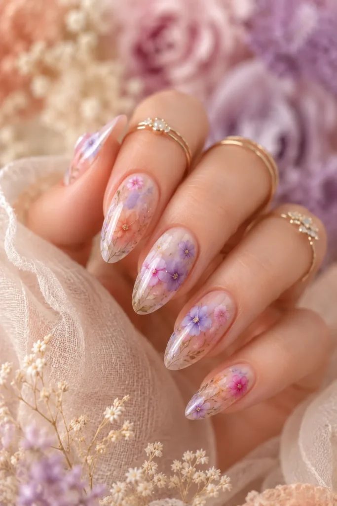 Wildflower Nail Looks