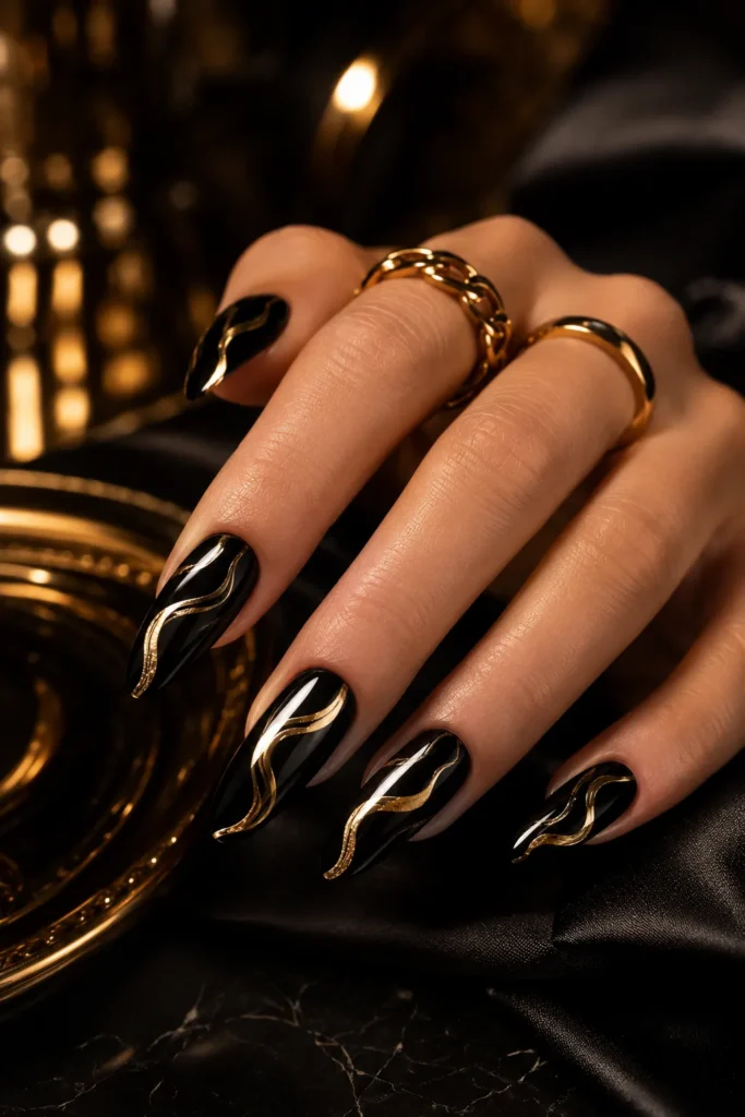 Gold Nail Ideas