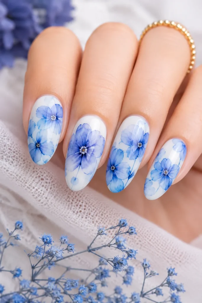 Floral Nail Ideas 