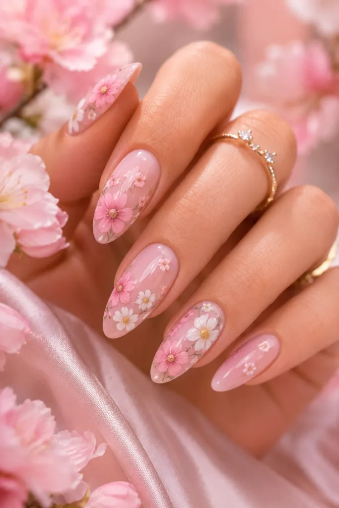 Pink Nail Looks