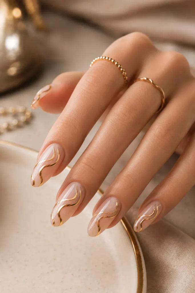 Gold Nail Ideas