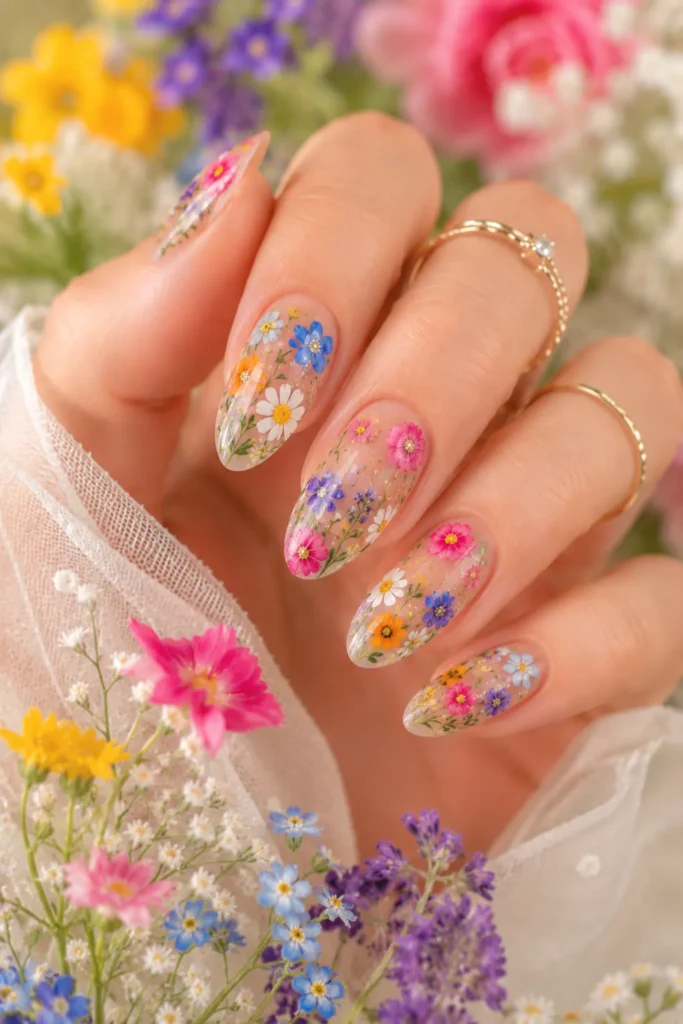 Wildflower Nail Looks
