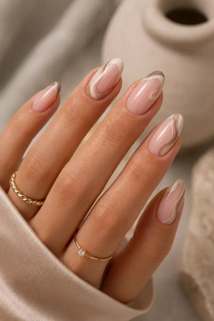 French manicures