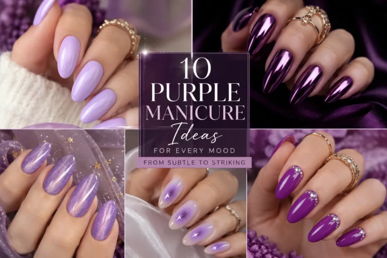 Purple Manicure Ideas