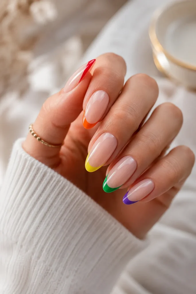 Rainbow Nail Designs