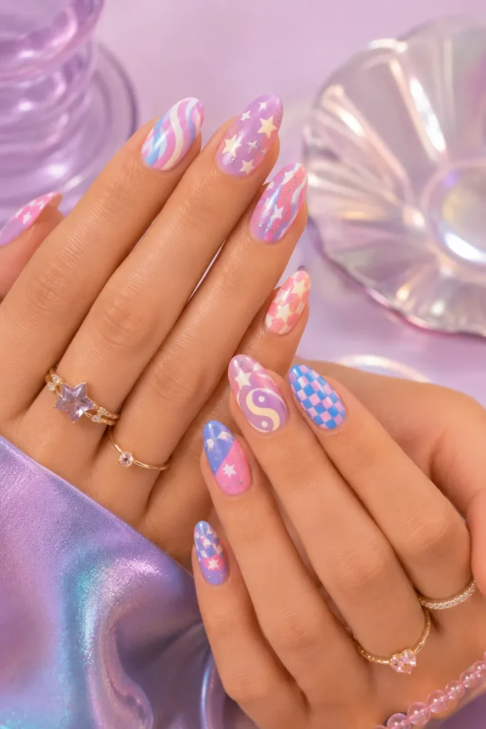 Gemini Nail Looks