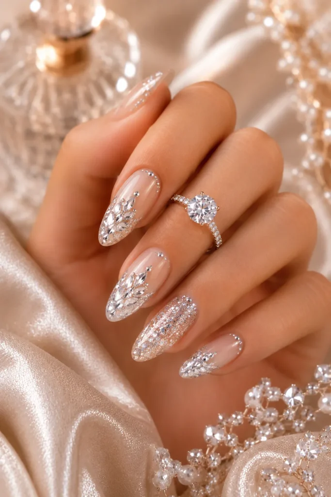 Engagement Nail Designs