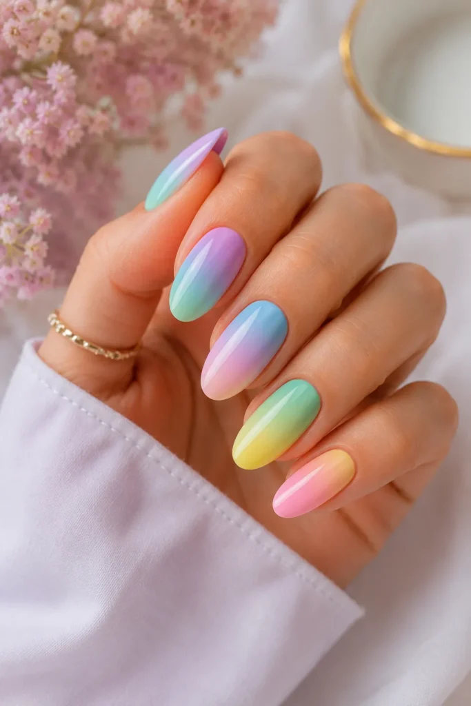 Rainbow Nail Designs