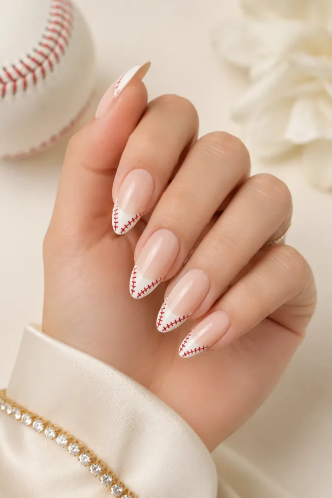 Baseball Nail Ideas