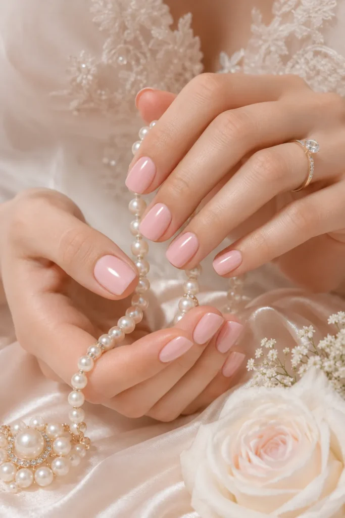 Short Wedding Nails