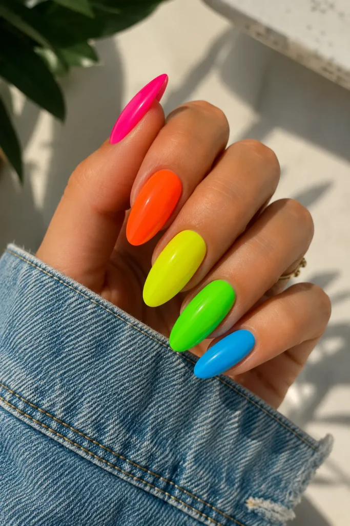 Rainbow Nail Designs
