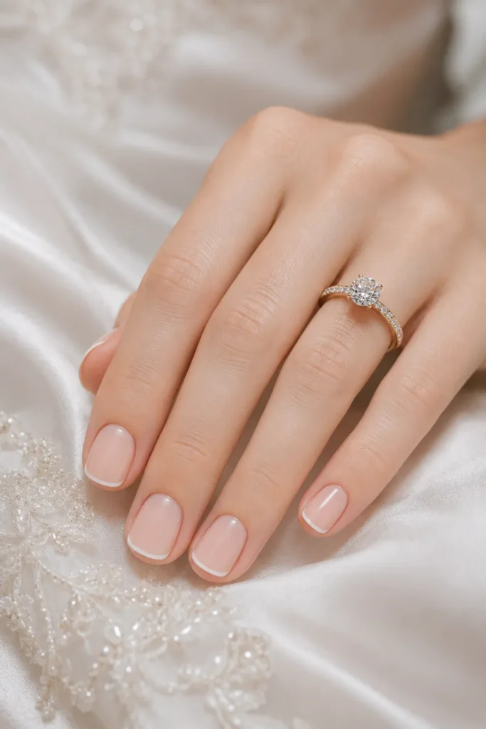 Short Wedding Nails