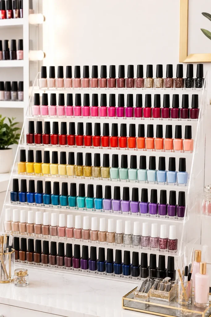 Nail Polish Shelves
