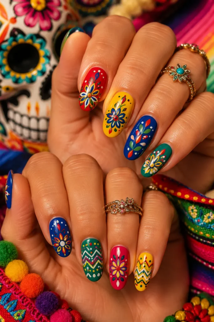 Mexico Nail Looks
