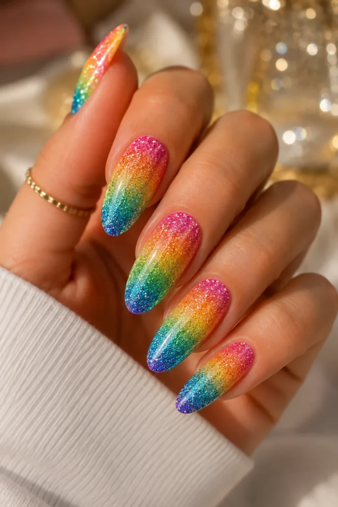 Rainbow Nail Designs