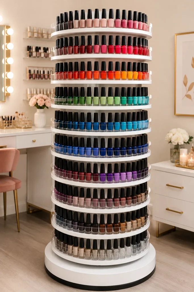 Nail Polish Shelves