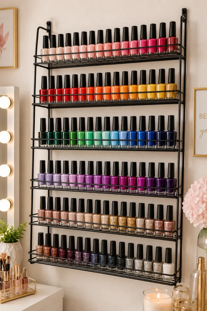 Nail Polish Shelves