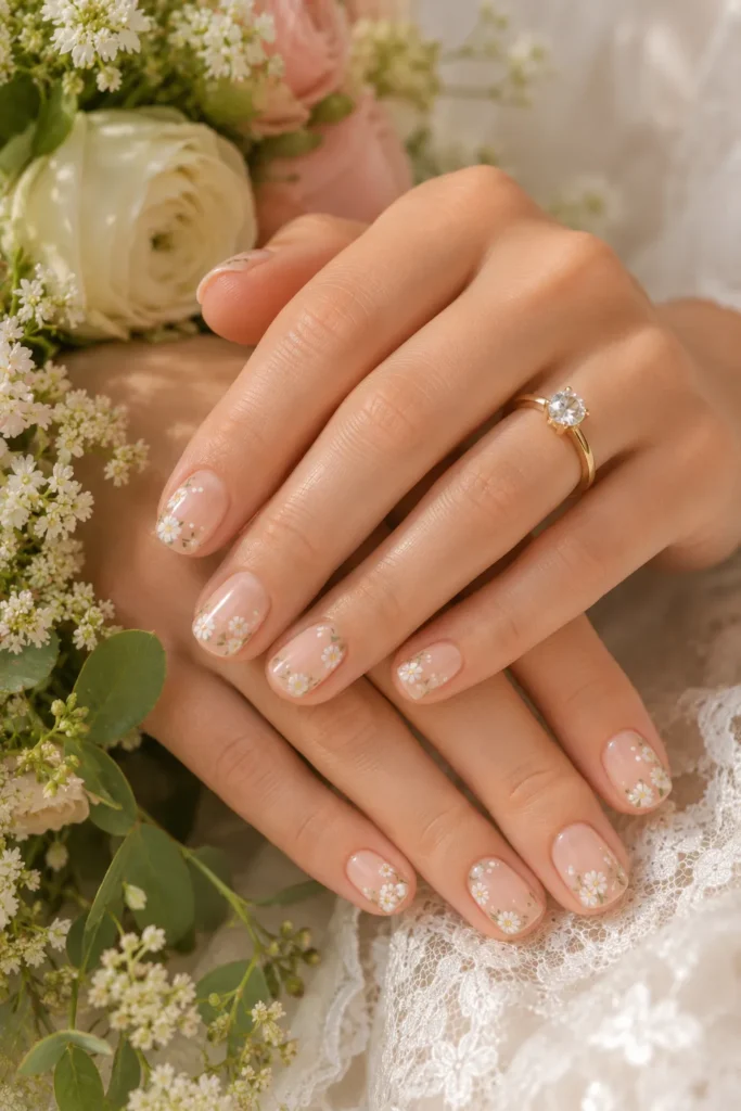 Short Wedding Nails