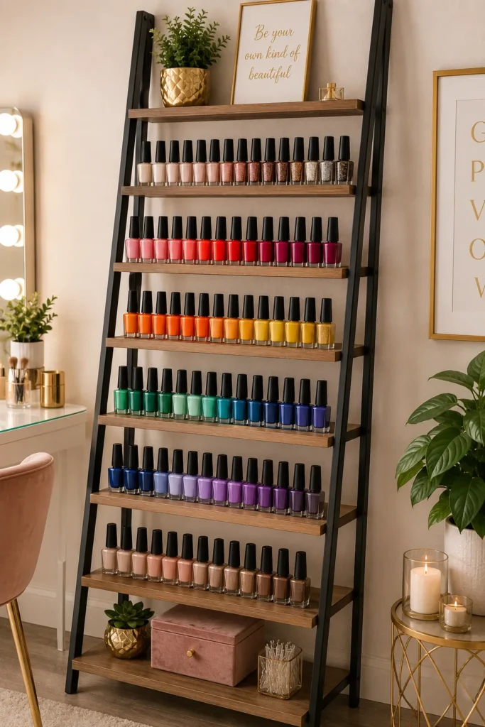 Nail Polish Shelves