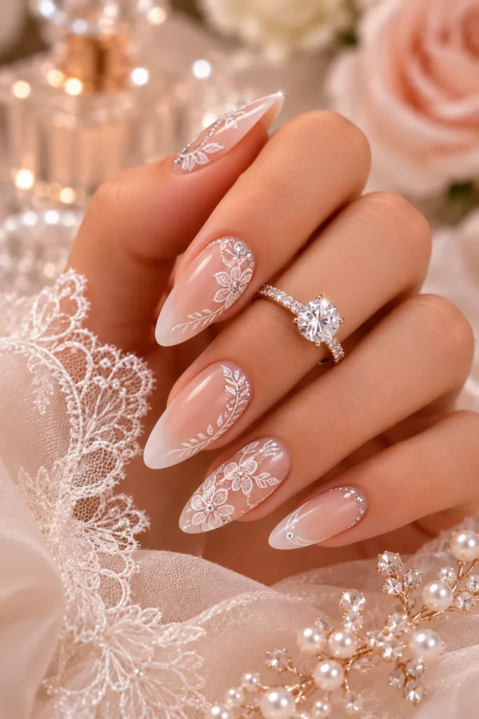 Engagement Nail Designs