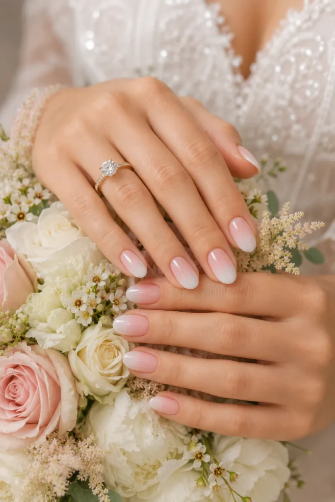 Short Wedding Nails