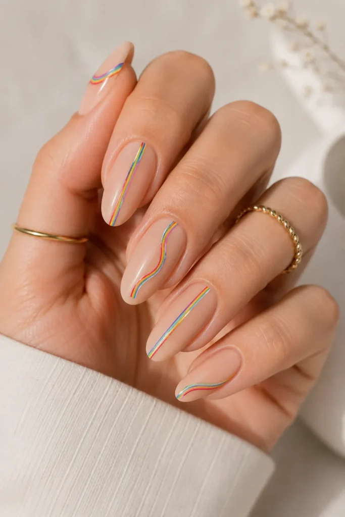 Rainbow Nail Designs