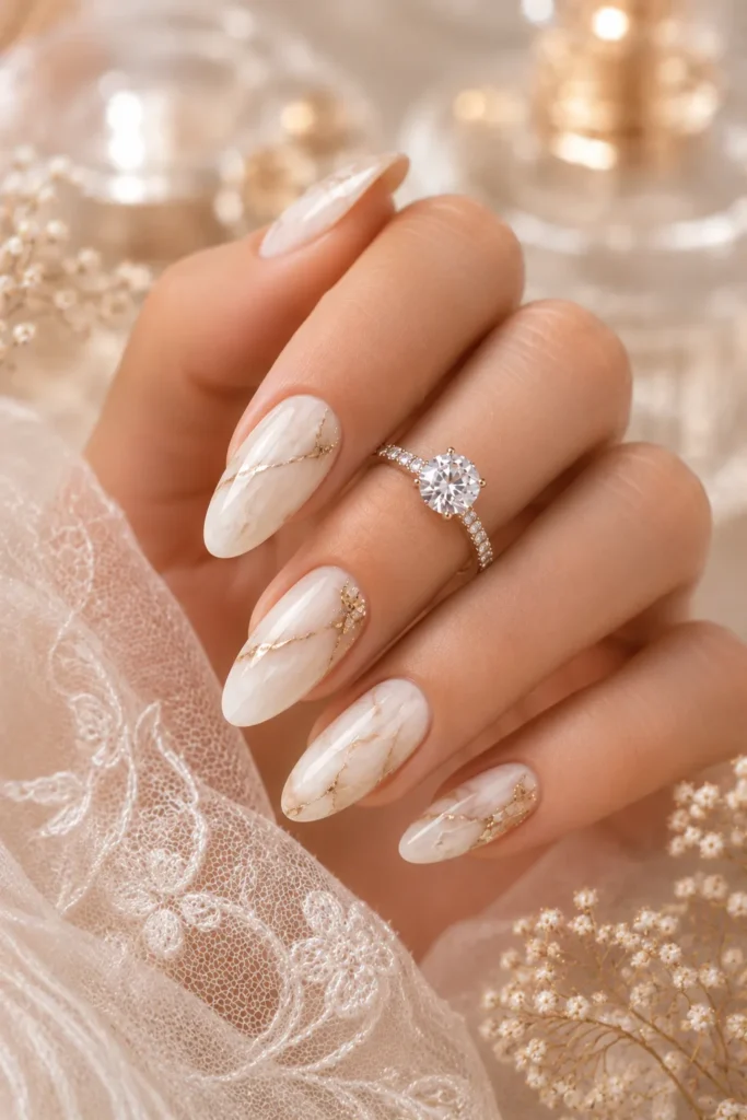 Engagement Nail Designs