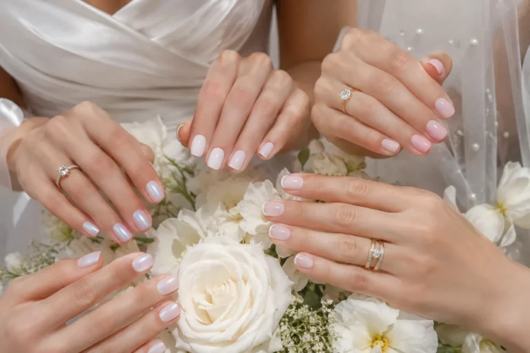 Short Wedding Nails