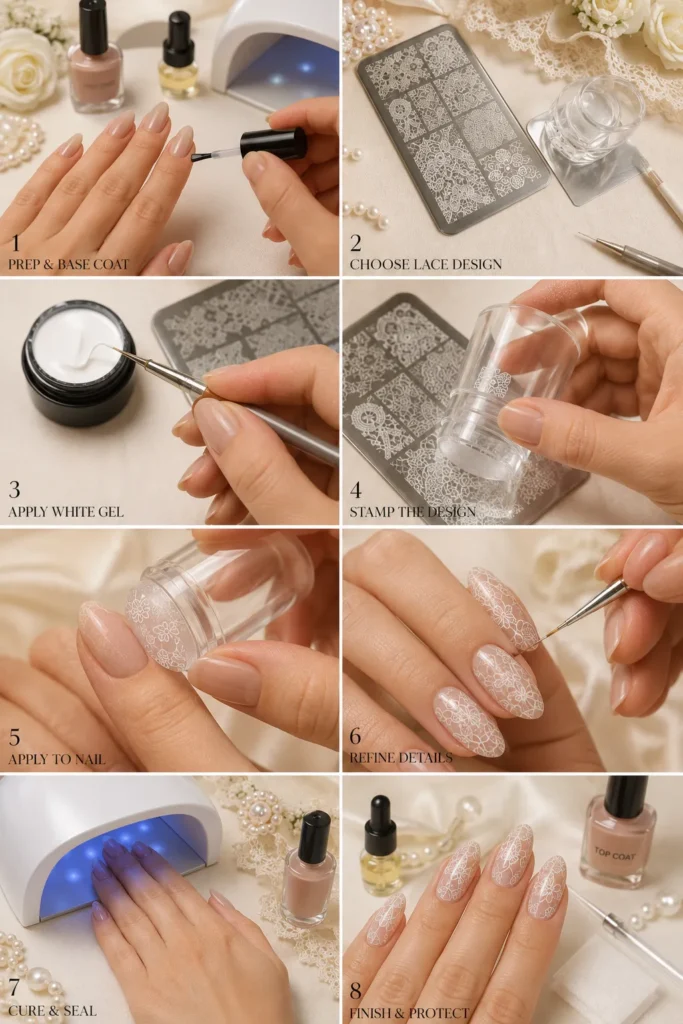 Lace Nail Ideas
