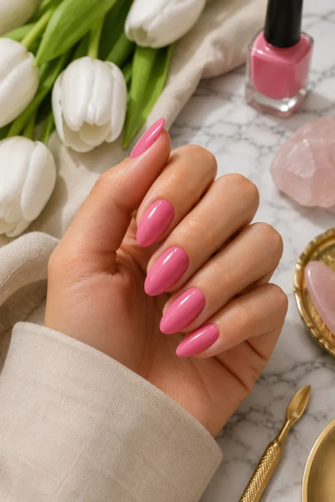 Pink Nail Polish