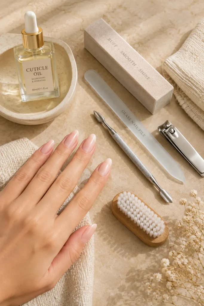 Almond nails
