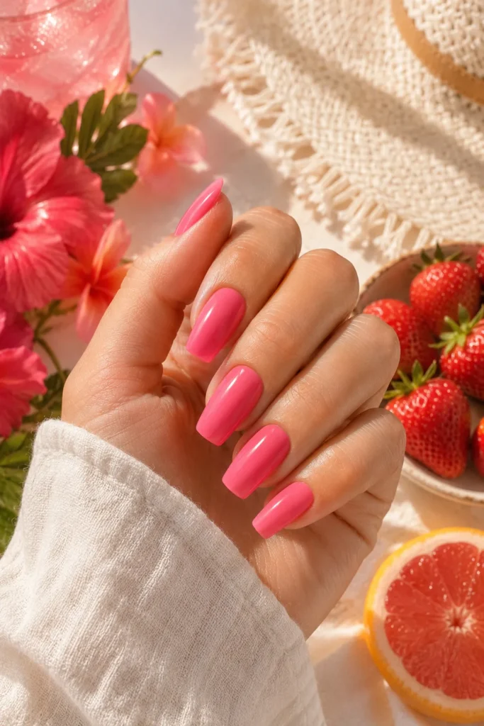 Pink Nail Polish