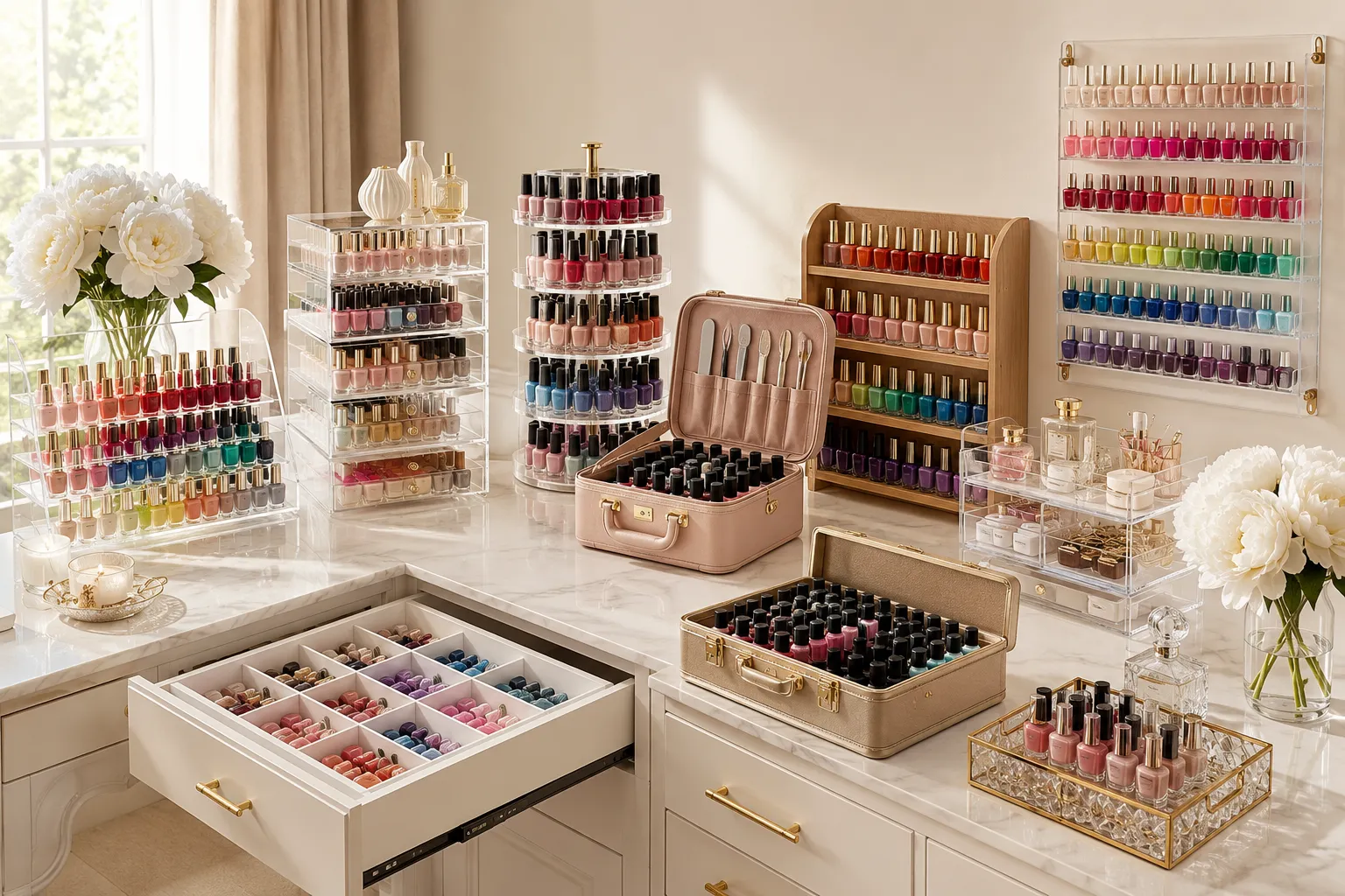 Nail Polish Organizers