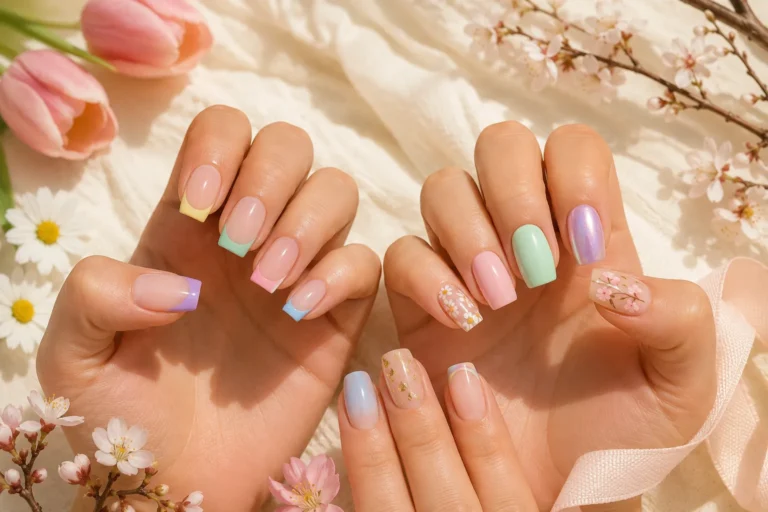 Square Spring Nails