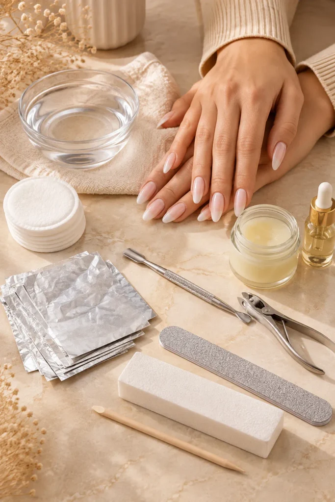 Remove Acrylic Nails